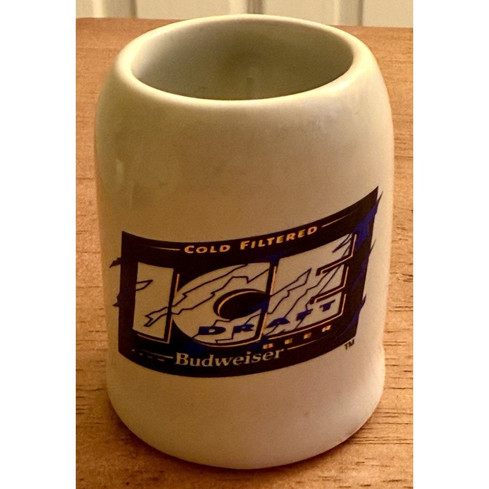 Budweiser Ice Draft Mini Stein Shot Glass